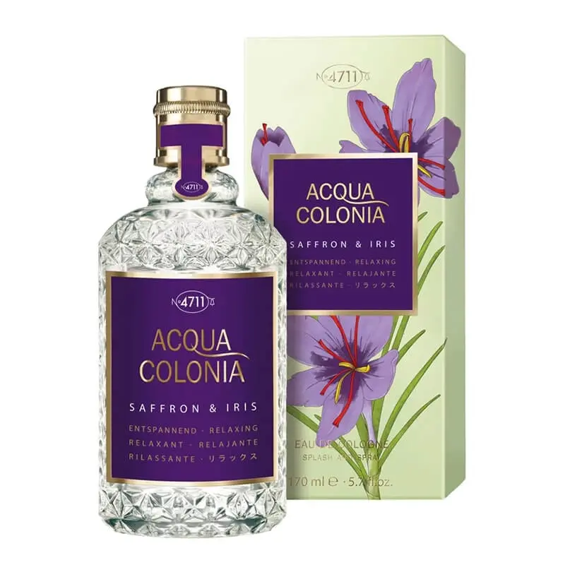 Maurer & Wirtz 4711 Acqua Colonia Saffron & Iris 170ml EDC (Unisex) SP