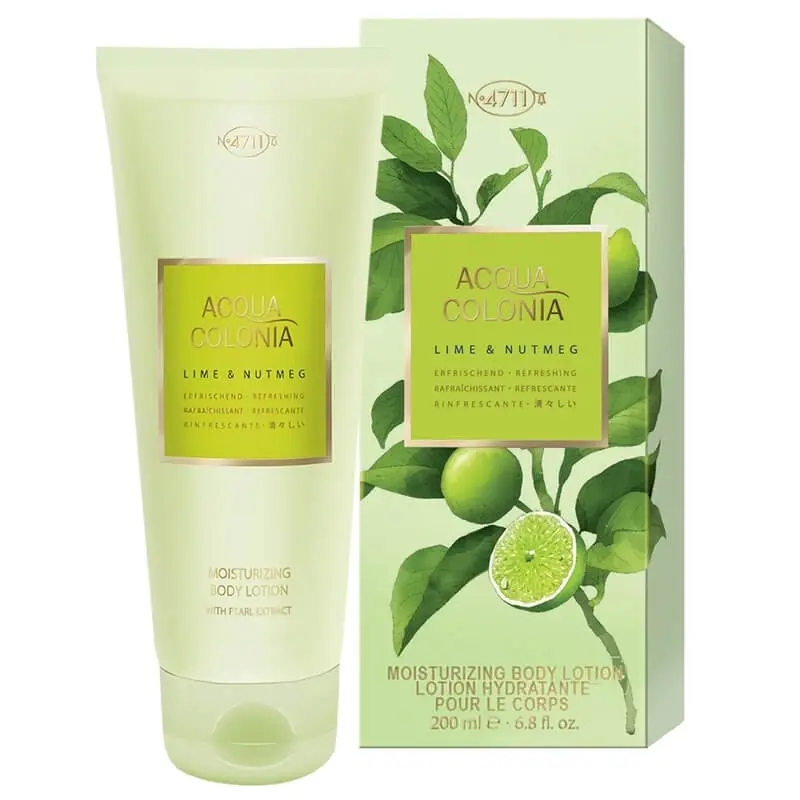 Maurer & Wirtz 4711 Acqua Colonia Lime & Nutmeg Body Lotion 200ml (Unisex)