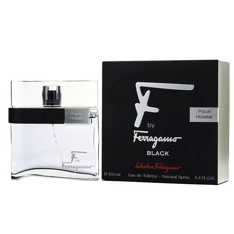 Salvatore Ferragamo F by Ferragamo Black 100ml EDT (M) SP