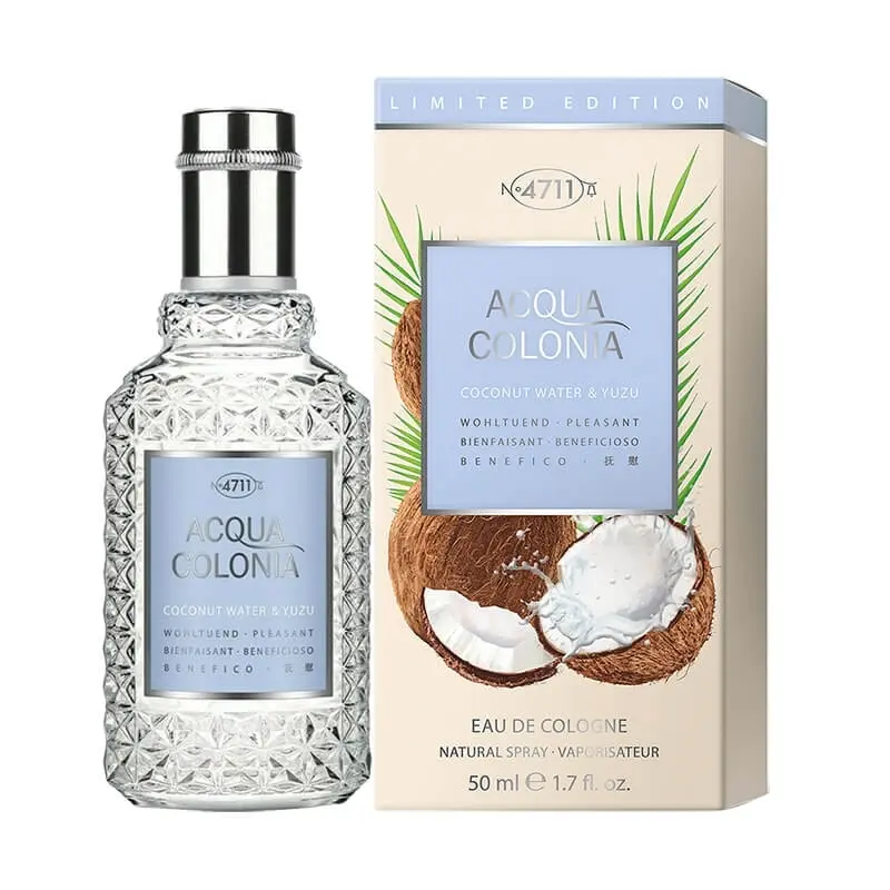 Maurer & Wirtz 4711 Acqua Colonia Coconut Water & Yuzu 50ml EDC (Unisex) SP