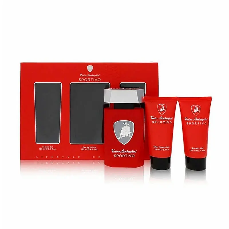 Tonino Lamborghini Sportivo 3pc Set 125ml EDT (M)