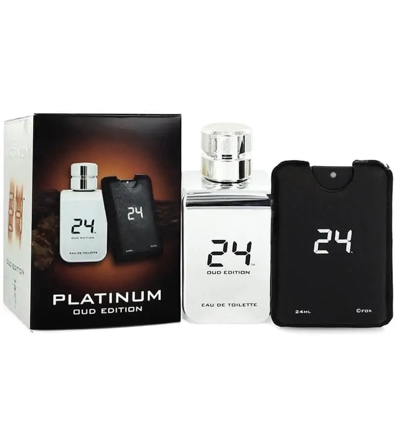 Scent Story 24 Hours Platinum Oud Edition 2pc Set 100ml EDT (M)