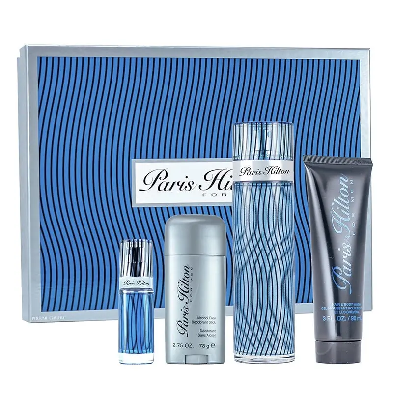 Paris Hilton Paris Hilton For Men 4pc Set 100ml EDT (M)