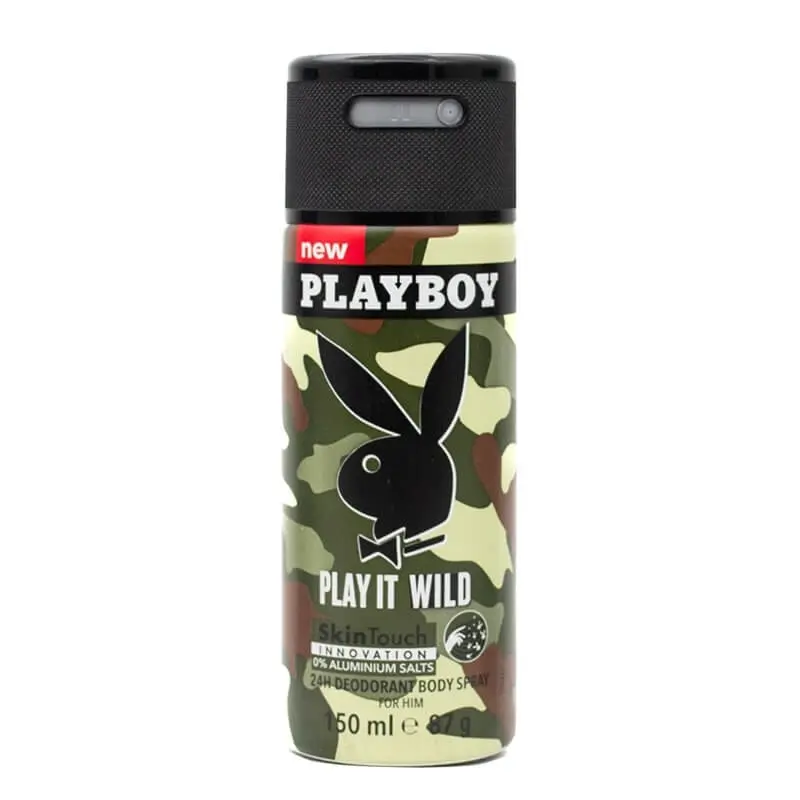 Playboy Play It Wild Deodorant 150ml (M) SP