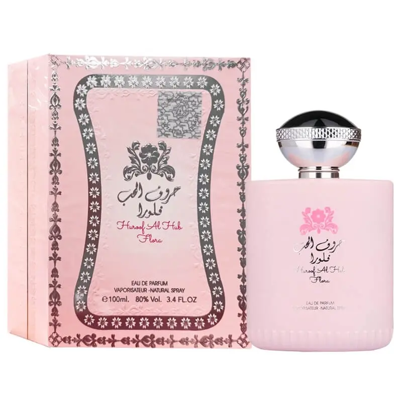 Ard Al Zaafaran Huroof Al Hub Flora 100ml EDP (L) SP