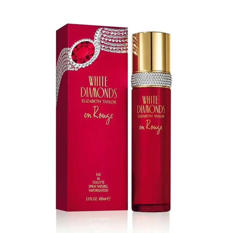 Elizabeth Taylor White Diamonds En Rouge 100ml EDT (L) SP