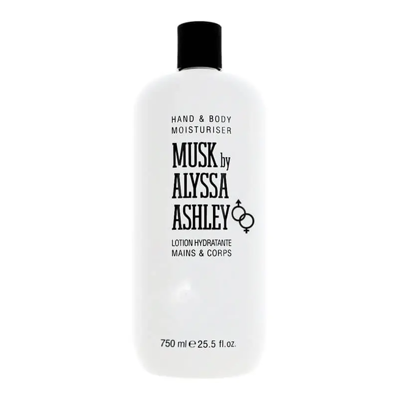 Alyssa Ashley Musk Hand & Body Moisturizer (Unboxed) 750ml (L)