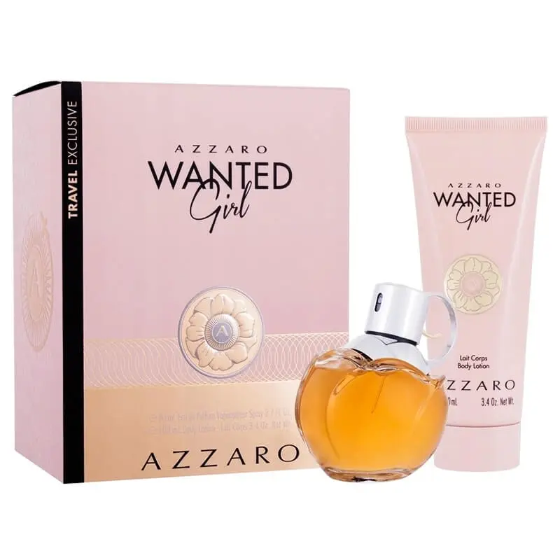 Azzaro Wanted Girl 2pc Set 80ml EDP (L)