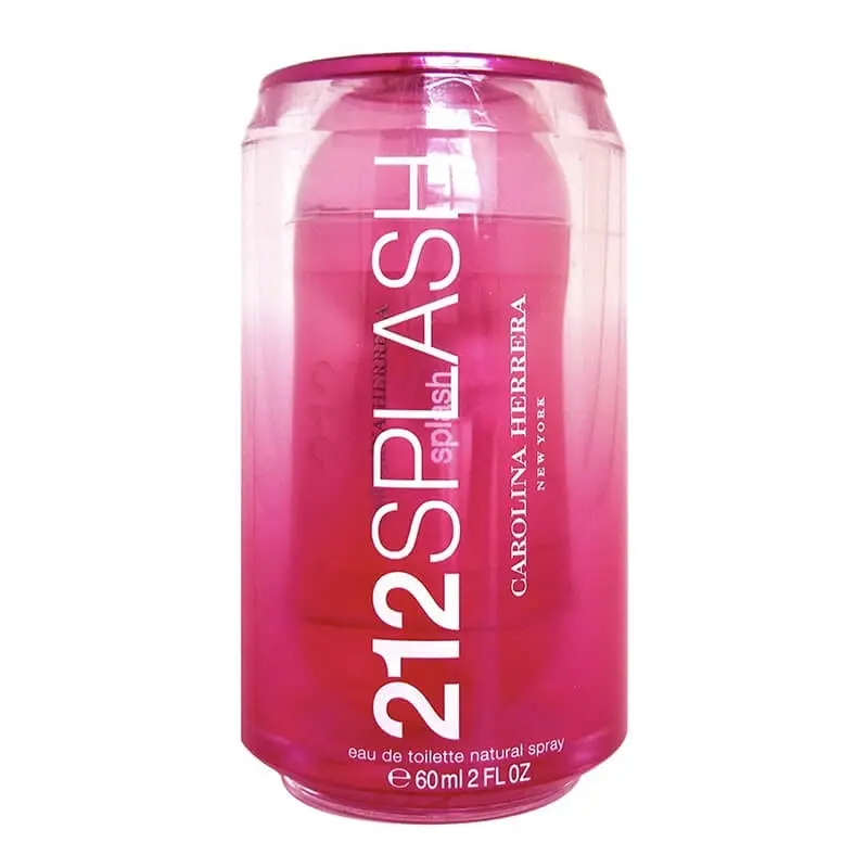 Carolina Herrera 212 Splash (Pink) 60ml EDT (L) SP