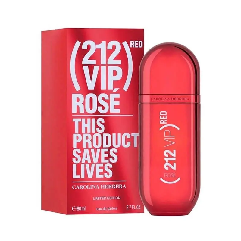 Carolina Herrera 212 VIP Rose Red Limited Edition 80ml EDP (L) SP