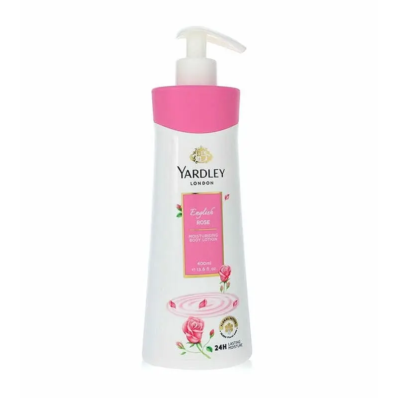 Yardley English Rose Moisturising Body Lotion (Unboxed) 400ml (L)