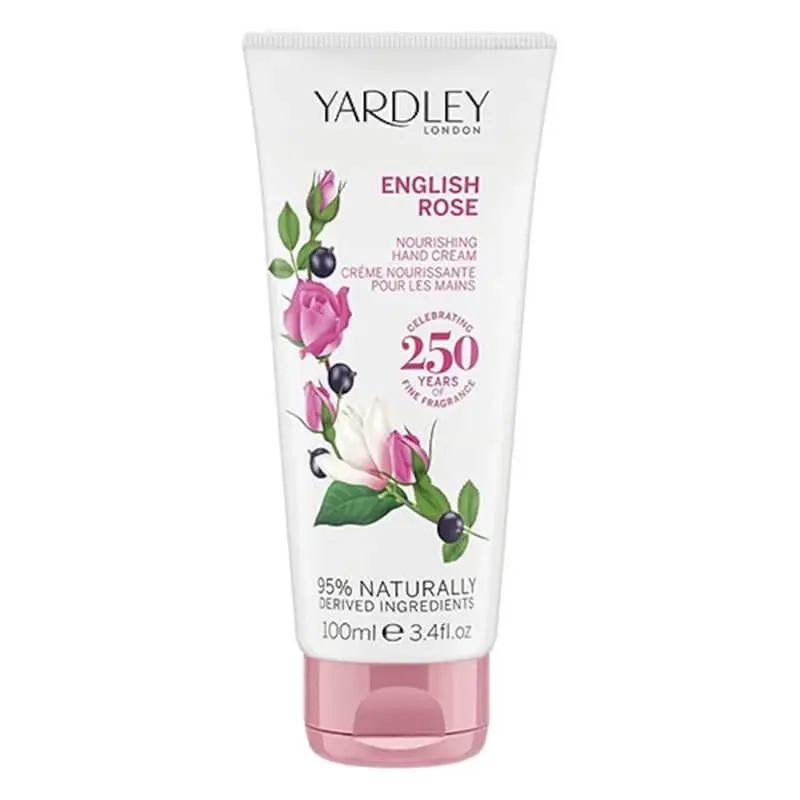 Yardley English Rose Nourishing Hand Cream (Unboxed) 100ml (L)