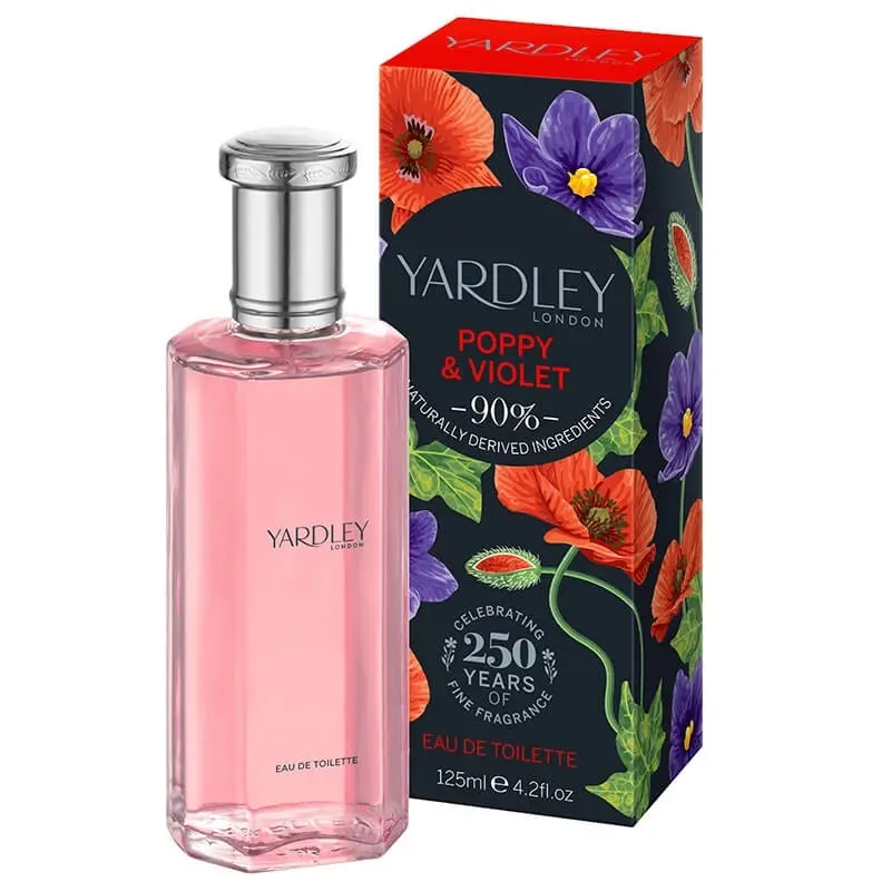 Yardley Poppy & Violet 125ml EDT (L) SP