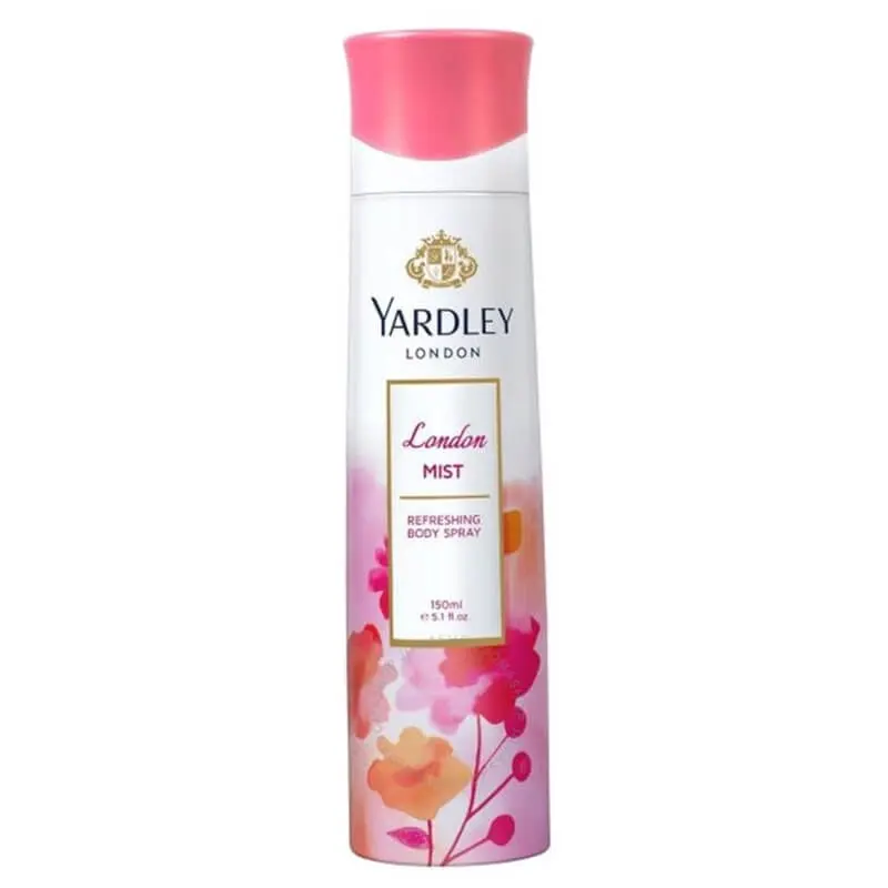 Yardley London Mist Refreshing Body Spray 150ml (L)