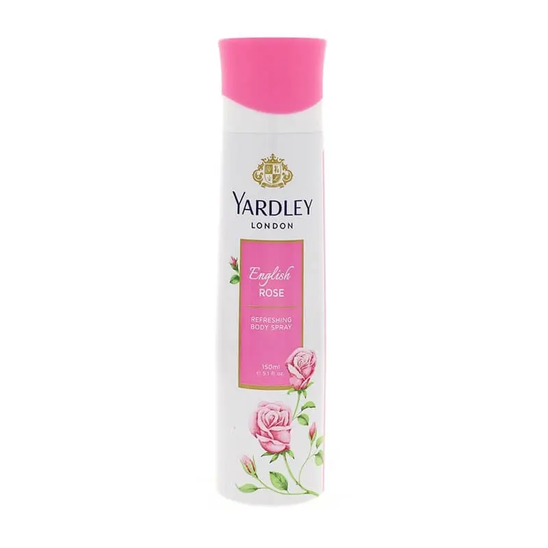 Yardley English Rose Refreshing Body Spray 150ml (L)