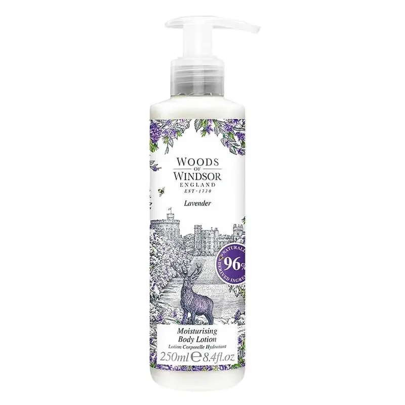 Woods of Windsor Lavender Moisturising Body Lotion (Unboxed) 250ml (L)