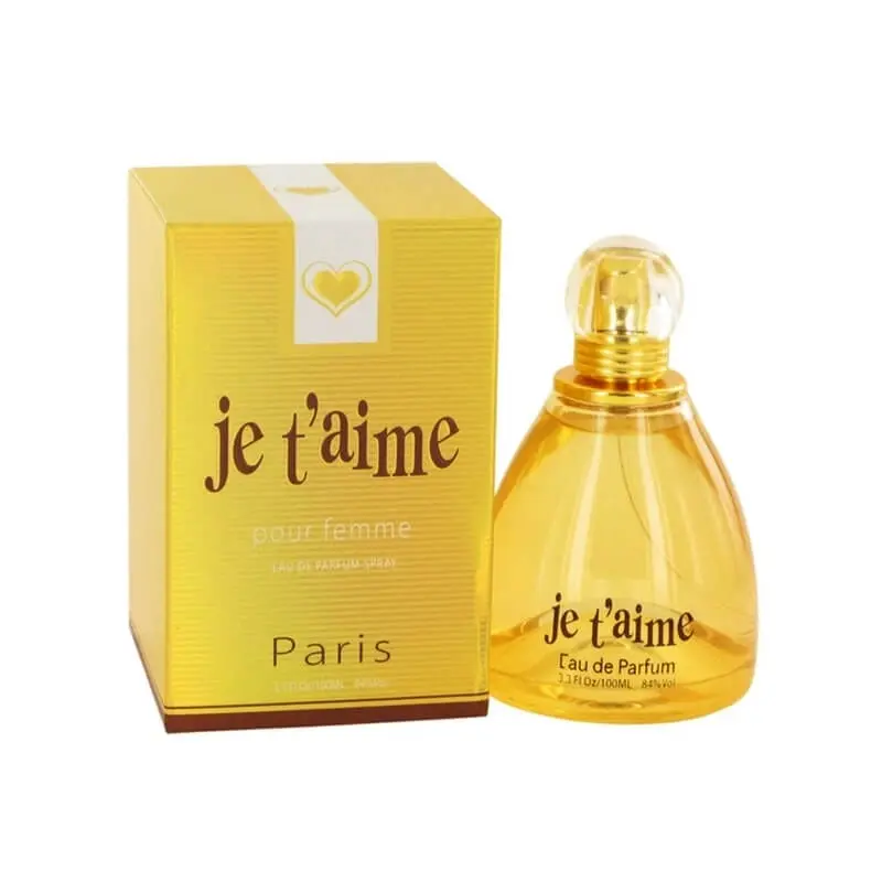 YZY Perfume Je T'aime Pour Femme 100ml EDP (L) SP