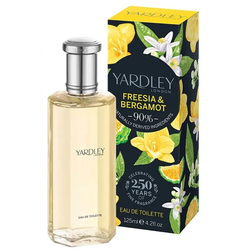 Yardley Freesia & Bergamot 125ml EDT (L) SP