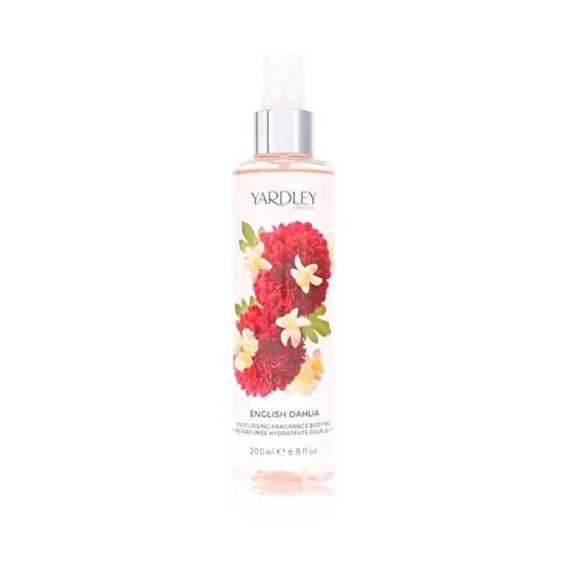 Yardley English Dahlia Moisturising Fragrance Body Mist 200ml (L) SP