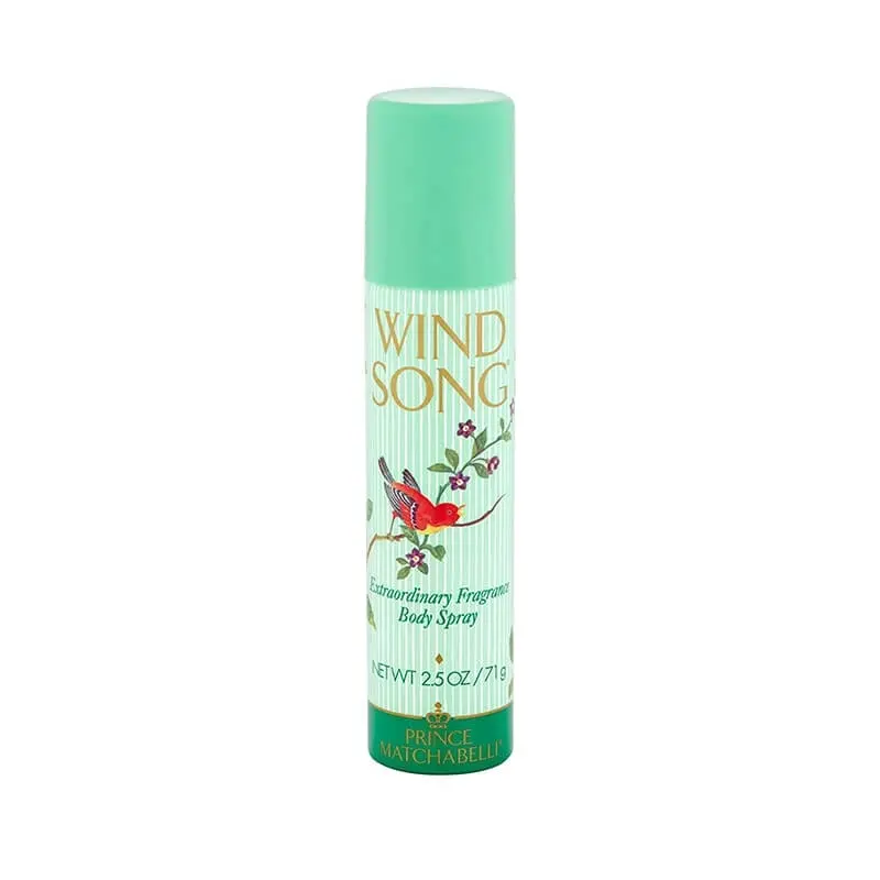 Prince Matchabelli Wind Song Body Spray 75ml (L) SP