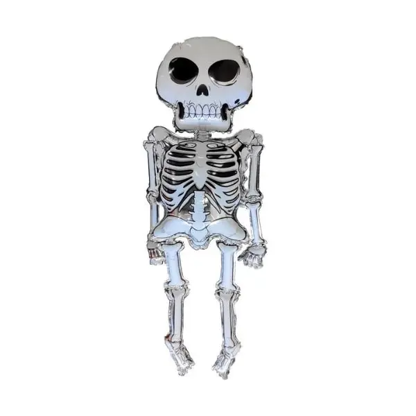 Skeleton Halloween Foil Balloon