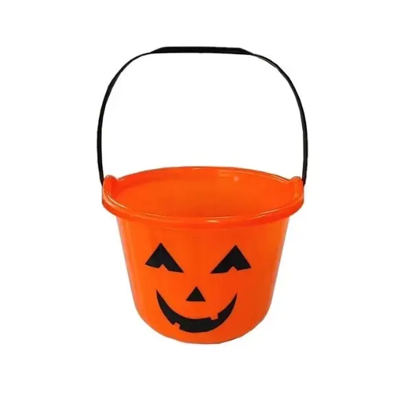 Pumpkin Halloween Trick or Treat Bucket