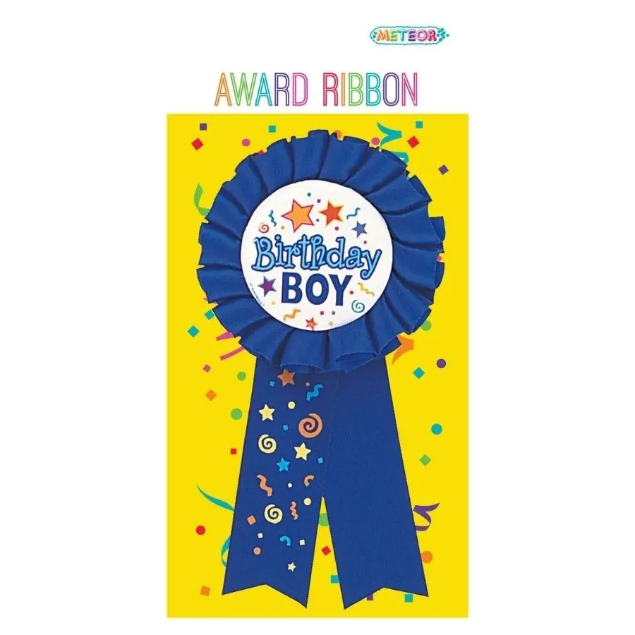 Birthday Boy Award Ribbon