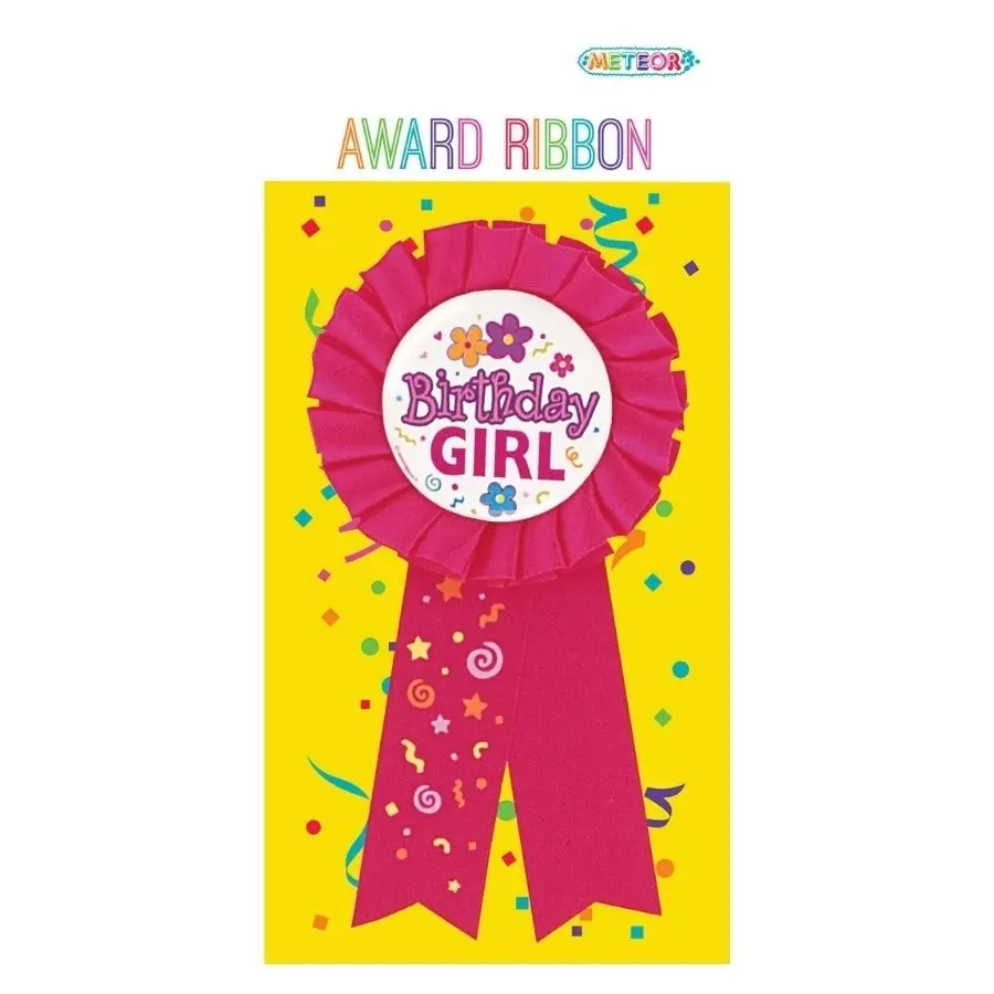 Birthday Girl Award Ribbon