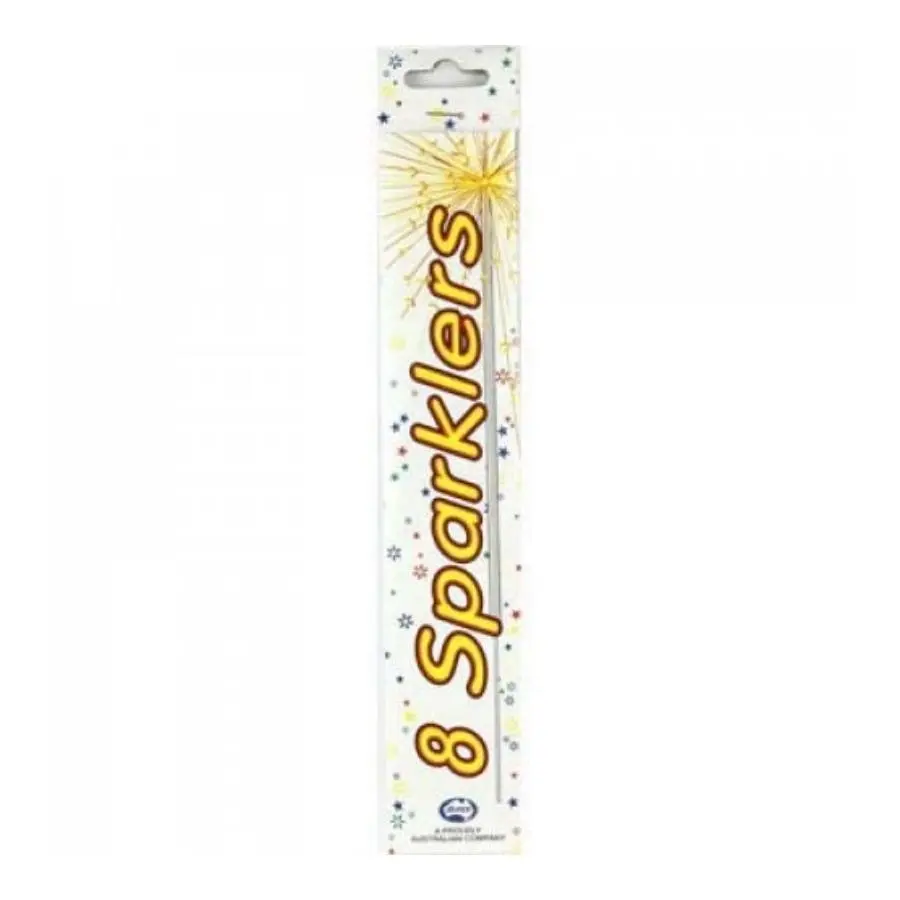 25cm Sparklers 8pk