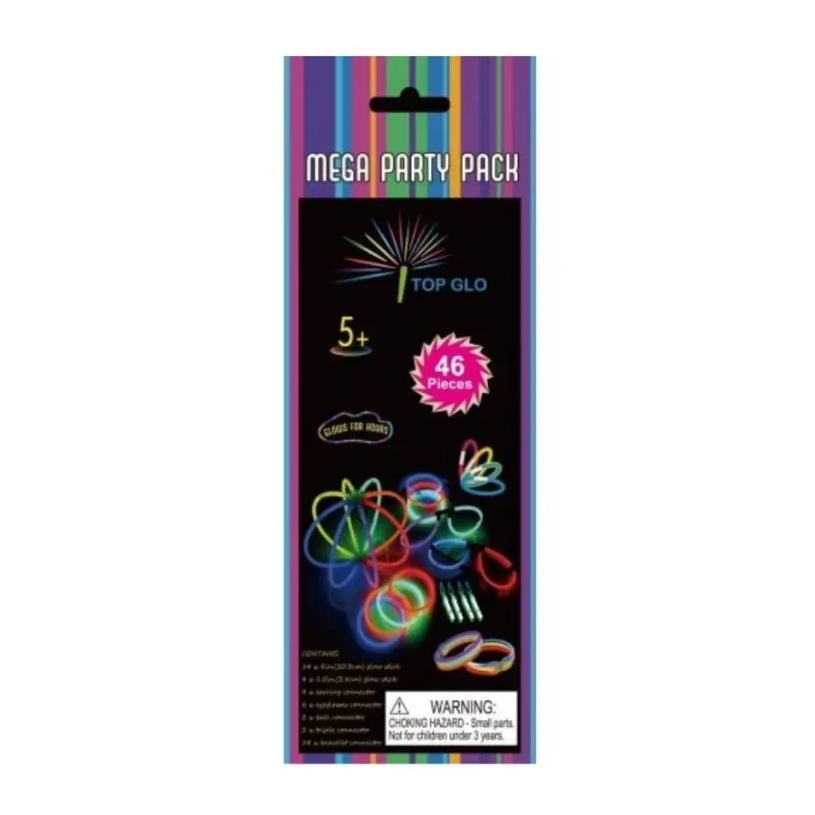 46pc Glow Mega Party Pack