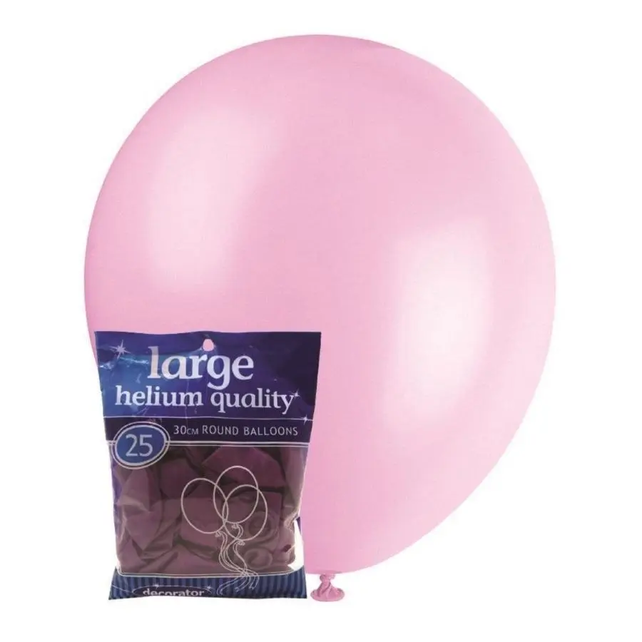 25pk Violet Standard Latex Balloons 30cm