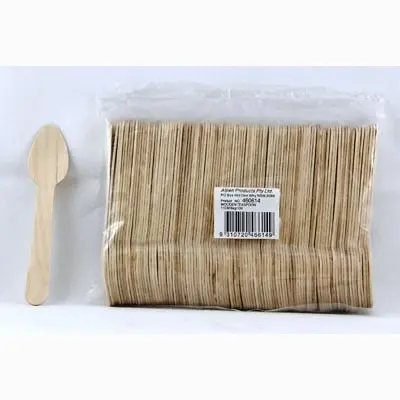 Wooden Tea Spoons 110mm 100pk