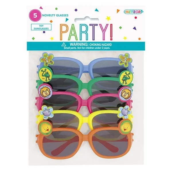 Novelty Glasses 5pk