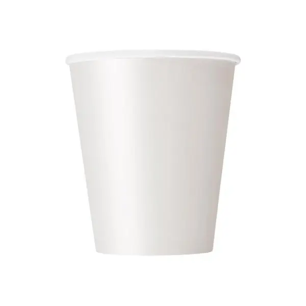 50pk White Paper Cups