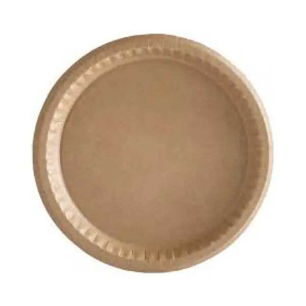 50pk 9in Kraft Paper Plates