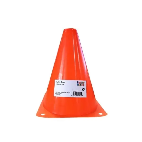 Traffic Cone Party Prop 5x7in