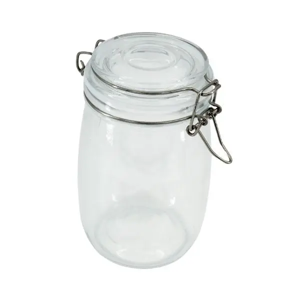 Clip Lock Glass Jar 1100ml