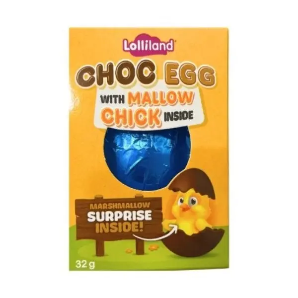 DATED SPECIAL Choc Egg with Mallow Chick Inside 32g (BB Oct 2024)