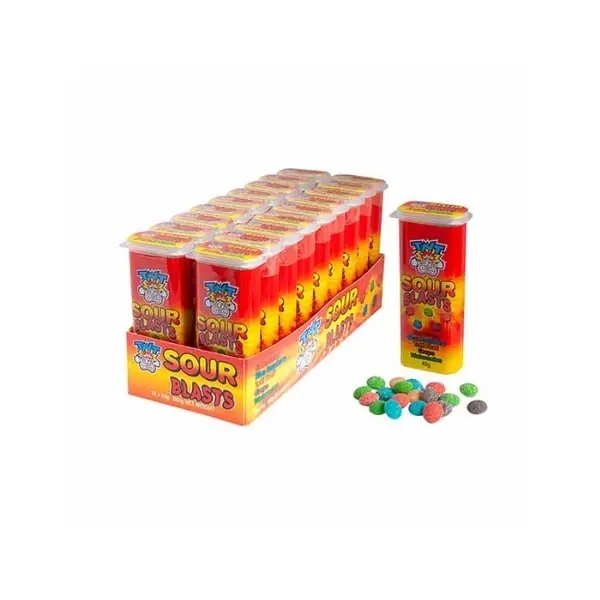 18pk TNT Assorted Sour Blasts 49g