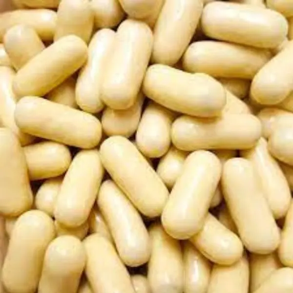 250g White Chocolate Licorice Bullets