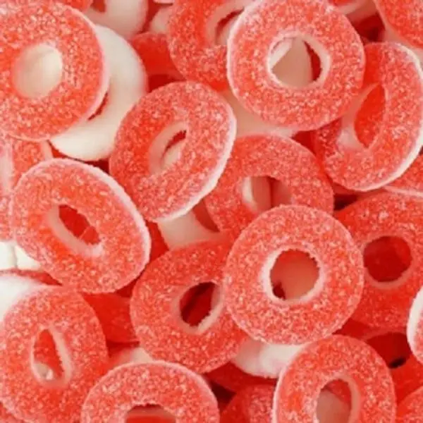 Strawberry Rings 1kg