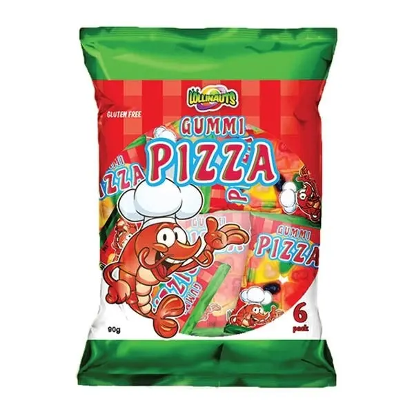 Lollinauts Gummi Pizza 90g