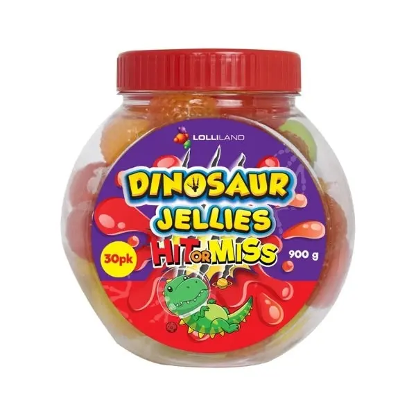 Dinosaur Jellies Jar 900g