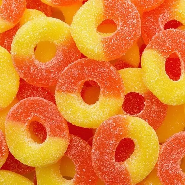 Peach Rings 1kg