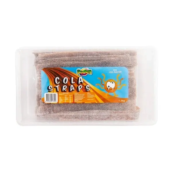 Lollinauts Sour Straps Tub - Cola 1.2kg