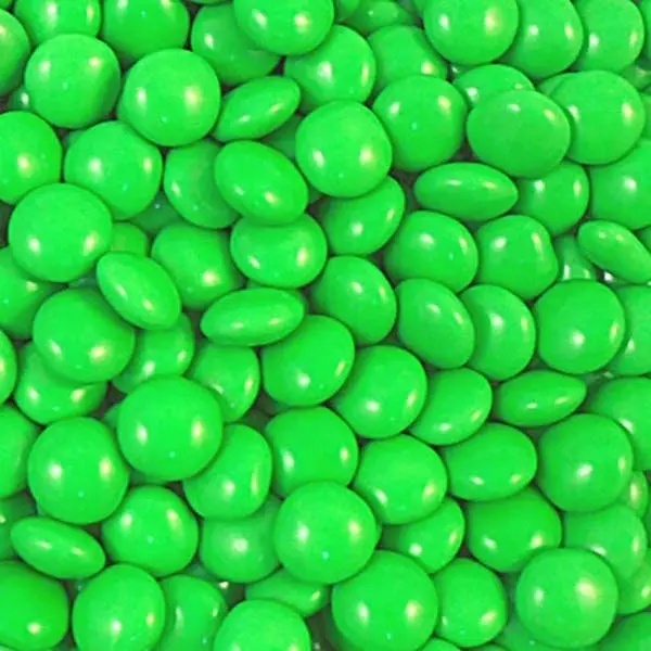 Green Chocolate Buttons 1kg