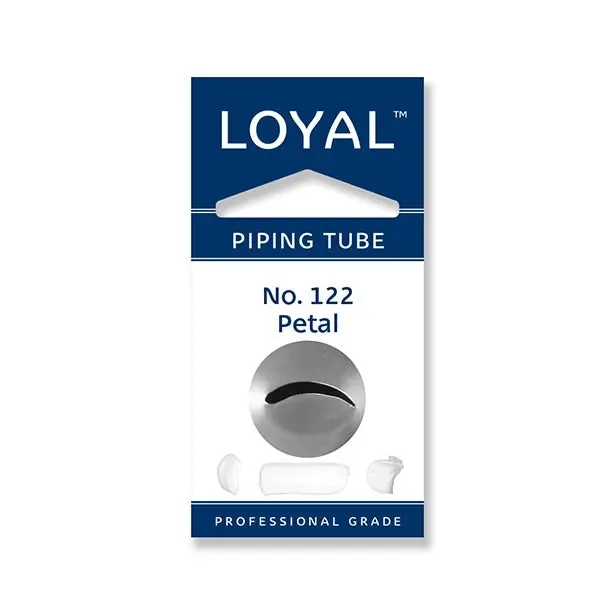 No.122 Petal Loyal Medium Stainless Steel Piping Tip