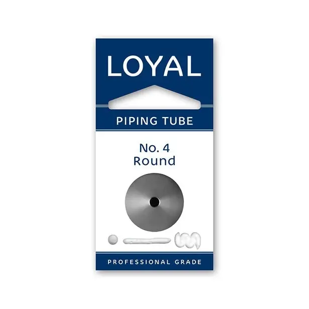 No.4 Round Loyal Standard Stainless Steel Piping Tip