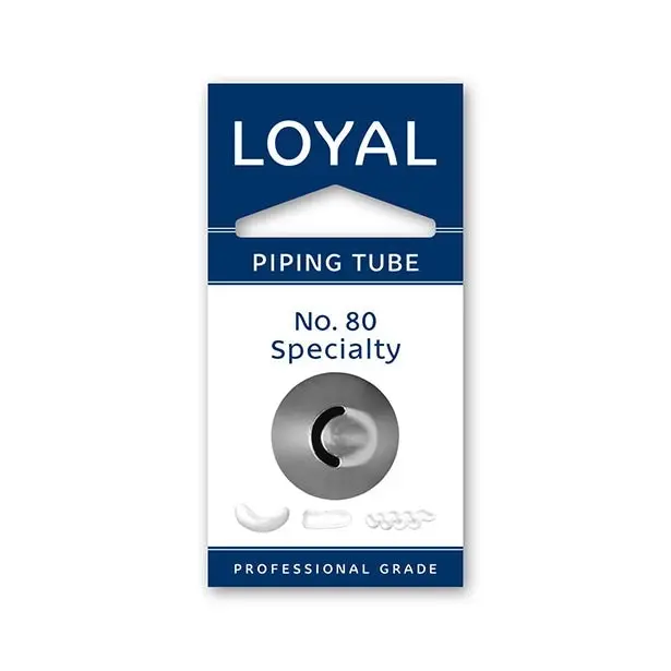 No.80 Specialty Loyal Standard Stainless Steel Piping Tip