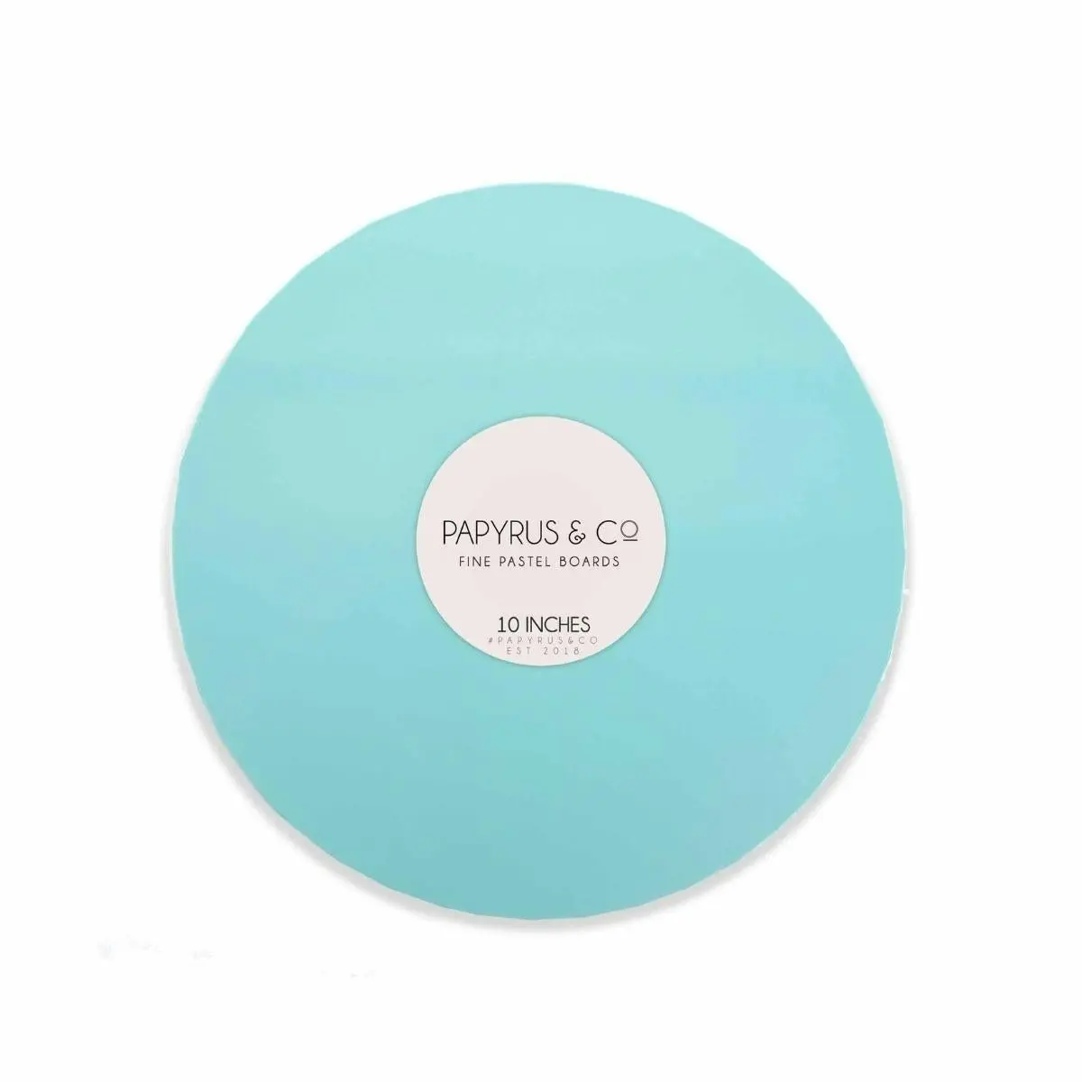 10in Round Masonite Cake Board - Pastel Blue